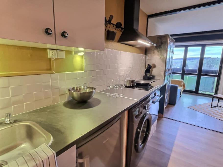 Appartement Cosy - Le Chat Gris Métabief Dış mekan fotoğraf